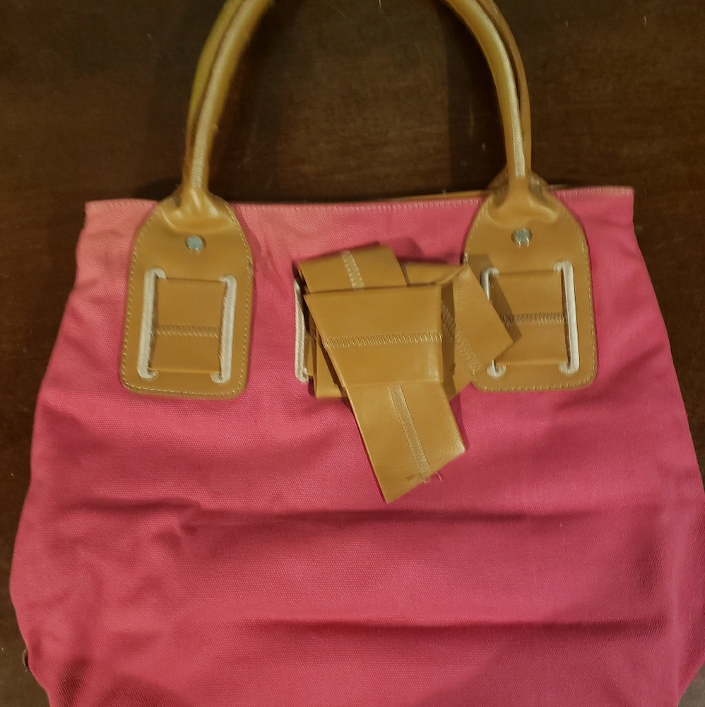Pink Tommy Hilfiger Tote Bag